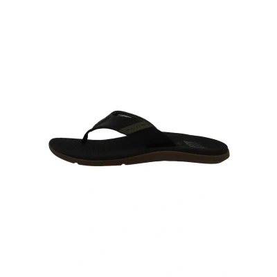 Image of Reef Zehentrenner Santa ANA Tbar sandals, Men&#039;s, Size: 7, Black Textile/synthetics
