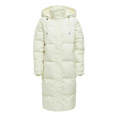 Image of ONLY Onlirene Winter coat, Women&#039;s, Size: XS, Eggnog