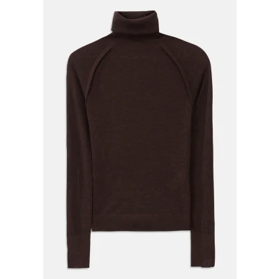 Image of Victoria Beckham Jumper, Women&#039;s, Size: Small, Dark chocolate