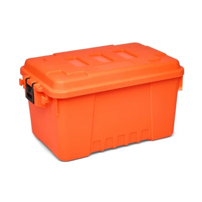 Image of Plano Sportman&#039;s Trunk Medium Fishing Case Blaze Orange box