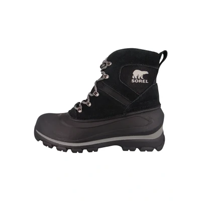 Image of Sorel Men&#039;s Buxton Lace Wp Waterproof Snow Boots, Black Quarry, 14 UK