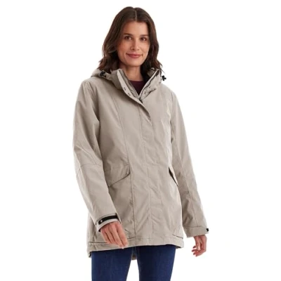 Image of Killtec Damen Jacke Women&#039;s Functional Jacket/Waterproof Outdoor Jacket with Removable Hood
