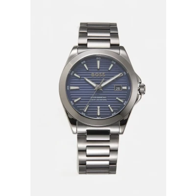 Image of BOSS Strike Watch, Men&#039;s, Size: One Size, Grey/blue