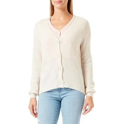 Image of ICHI Ihkamara Cardigan, Women&#039;s, Size: XXL, Cloud dancer