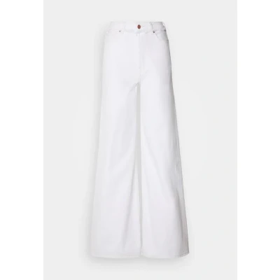 Image of Scotch &amp; Soda Women&#039;s The Wave Wide Leg Jeans Faded White, 29W / 32L