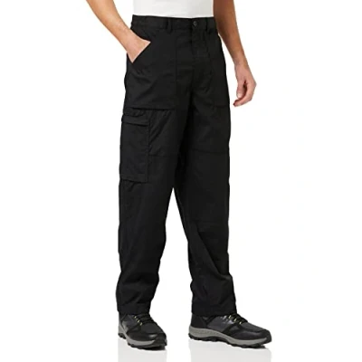 Image of Regatta Professional Lined Action Water Repellent Walking Workwear Multi Pocket Trouser