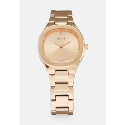 Image of Guess EVE Watch Rose goldcoloured, Women&#039;s, Size: One Size, gold coloured