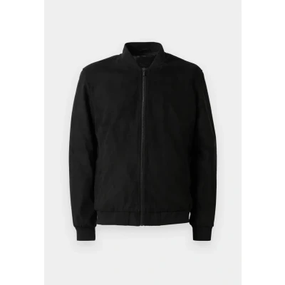 Image of Only &amp; Sons Men&#039;s Onslucas Fake Suede Bomber OTW Noos, Black, S