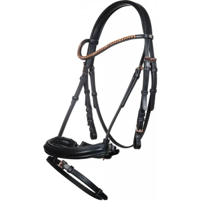 Image of HKM Bridle Rosegold Glamour
