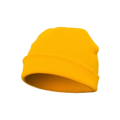 Image of Flexfit Yupoong Heavyweight Beanie, Women&#039;s, Size: One Size, Gold