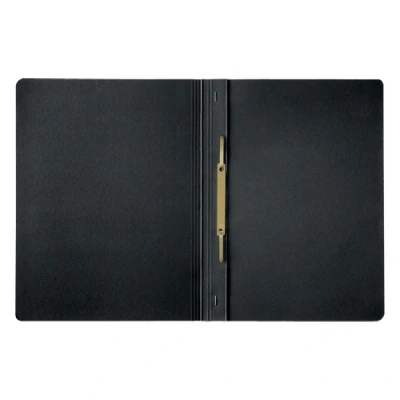 Image of Leitz A4 Card Flat File, 250 Sheet Capacity, 100% Recyclable, Eco Friendly, Recycle Range, 39040095, Black