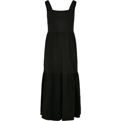 Image of Urban Classics 7/8 Length Valance Summer Jersey dress, Women&#039;s, Size: 3XL, Black