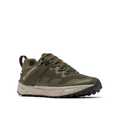 Image of Columbia Facet 75 Outdry Hiking shoes, Men&#039;s, Size: 14, Deep olive/canyon sun Textile/synthetics