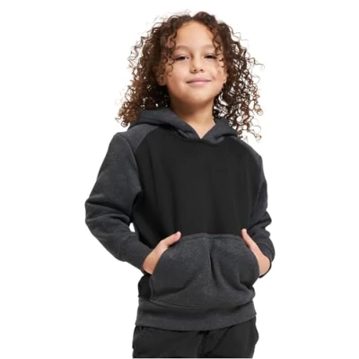 Image of Urban Classics Sweatshirt for kids, Size: 9 10y, Black charcoal