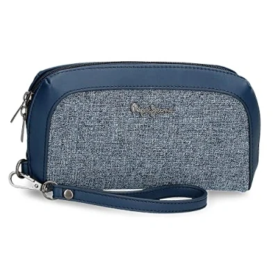 Image of Pepe Jeans Women&#039;s Maddie Wallet HANDBA Bi Fold, Ocean, One Size, Handbag