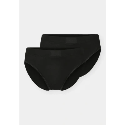 Image of Sloggi Double Comfort TAI 2 PACK Briefs, Women&#039;s, Size: 16, Black