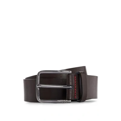 Image of HUGO Gerik Belt, Men&#039;s, Size: 36, Dark brown five