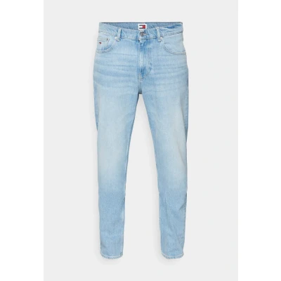 Image of Tommy Jeans Men&#039;s Ryan Regular Straight Fit Jeans, Denim Light, 31W / 34L