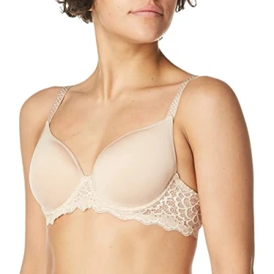 Image of Simone Pérèle Caresse Underwired bra, Women&#039;s, Size: 34DD, Rose