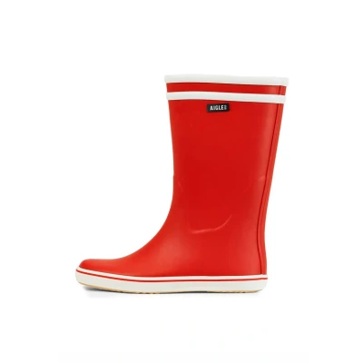 Image of Aigle Women&#039;s Falkland 2 Rain Boot, Red, 4 UK