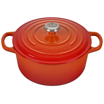 Image of Le Creuset Casserole Signature Volcanic ø 22 cm / 3.3 Liter