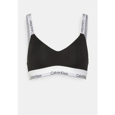 Image of Calvin Klein Underwear Triangle bra, Women&#039;s, Size: Small, Black