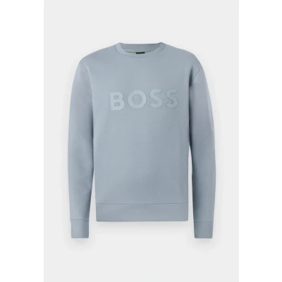Image of BOSS Salbo Sweatshirt, Men&#039;s, Size: XL, Dark grey