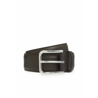 Image of BOSS Navya Belt, Men&#039;s, Size: 34, Dark brown five