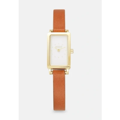 Image of Skagen Hagen Micro Watch, Women&#039;s, Size: One Size, Brown
