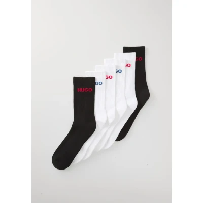 Image of HUGO LOGO 6 PACK Socks, Men&#039;s, Size: 11, Open miscellaneous