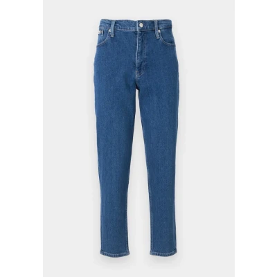 Image of Calvin Klein Jeans MOM JEAN Slim fit jeans, Women&#039;s, Size: 24x28, Denim medium