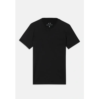 Image of Armani Exchange Basic Tshirt, Men&#039;s, Size: XXL, Black