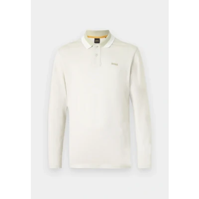 Image of BOSS Long sleeved top, Men&#039;s, Size: Small, Light beige