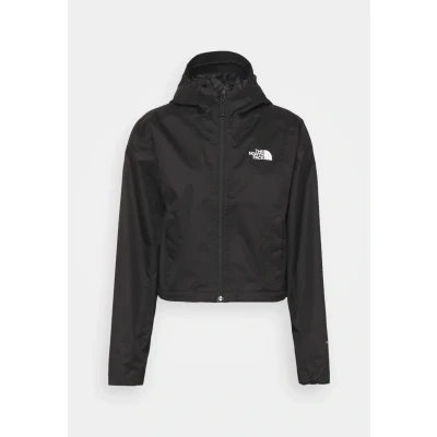 Image of The North Face Cropped Quest Jacket Hardshell jacket, Women&#039;s, Size: XL, Black