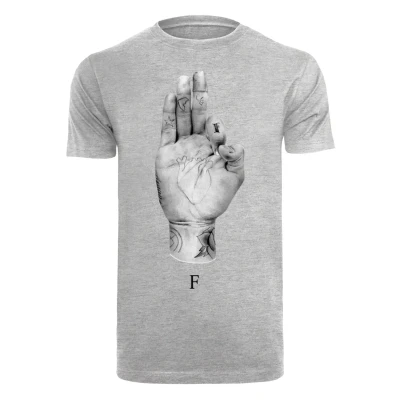 Image of Mister Tee FMS SIGN Print Tshirt, Men&#039;s, Size: Small, Heather grey