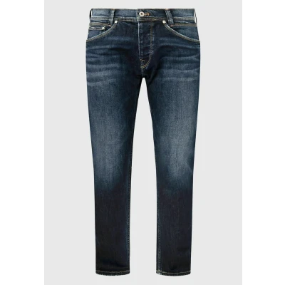 Image of Pepe Jeans Spike Straight leg jeans, Men&#039;s, Size: 28x32, Blue denim