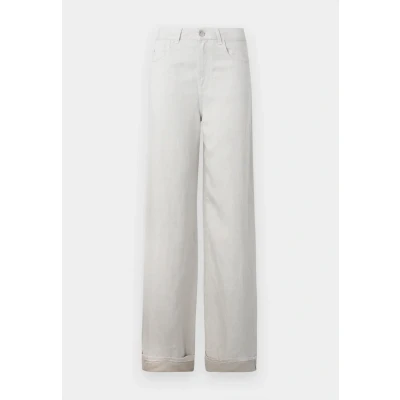 Image of Emporio Armani PANT Relaxed fit jeans, Women&#039;s, Size: 28, Warm white