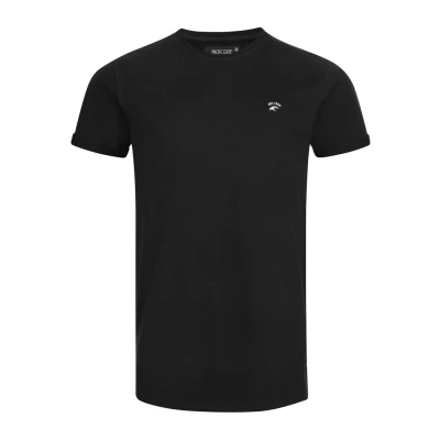 Image of Indicode Jeans Kloge Basic Tshirt, Men&#039;s, Size: Small, Black
