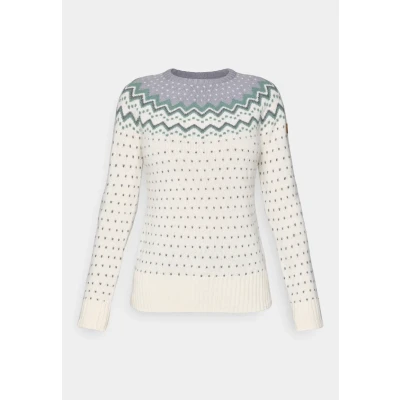 Image of FJÄLLRÄVEN Ladies Övik Knit Sweater, Sand, one Size fits All