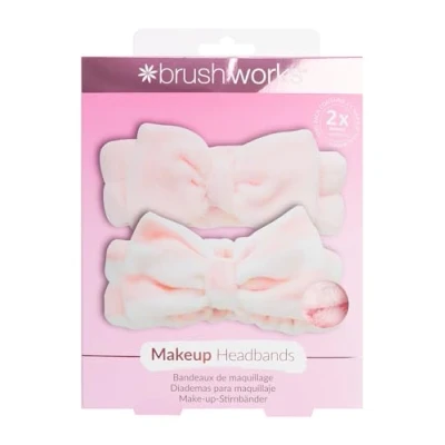 Image of brushworks Makeup Headbands (2 Pack)