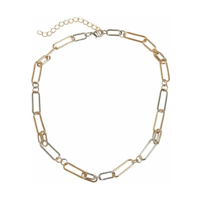 Image of Urban Classics MIX Necklace, Size: One Size, Gold silver
