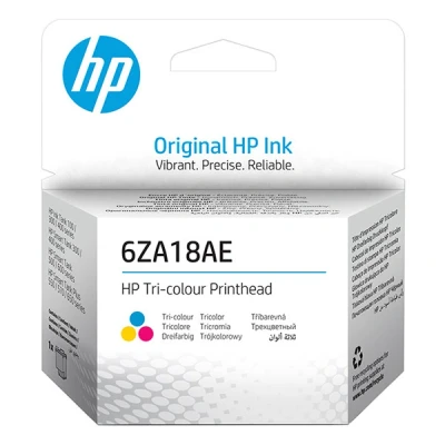 Image of HP 6ZA18AE Colour Original Print Head for Smart Tank 455, 555, 570, 655, Cyan/Magenta/Yellow, XL
