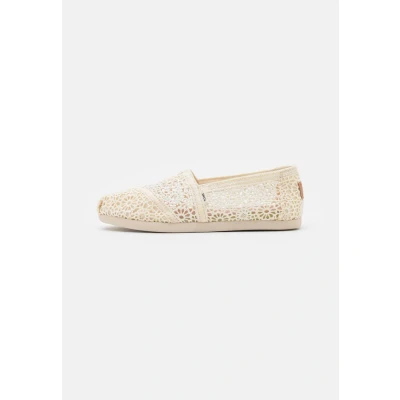 Image of TOMS Slipons natural, Women&#039;s, Size: 3, Natural Polyester