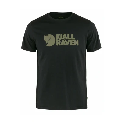 Image of Fjällräven FJÄLLRÄVEN LOGO Tshirt M Sports schwarz, Men&#039;s, Size: Small, Schwarz