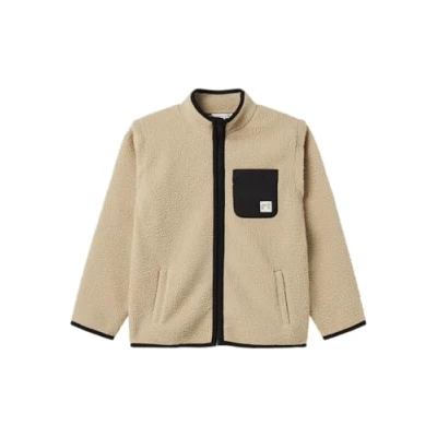 Image of Name it Nkmlane Fleece jacket for kids, Size: 6y, Peyote
