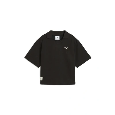 Image of Puma Polo shirt, Women&#039;s, Size: Large, Black