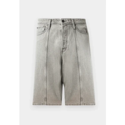 Image of Jack &amp; Jones Jjiron Jjoriginal Shorts, Men&#039;s, Size: Medium, Grey denim
