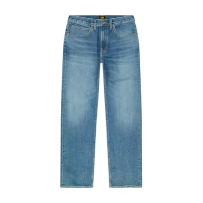 Image of Lee Brooklyn Straight leg jeans, Men&#039;s, Size: 38x30, Blue denim
