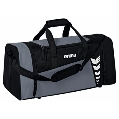 Image of Erima Six Wings Sports Bag, Slate Grey/Black, M
