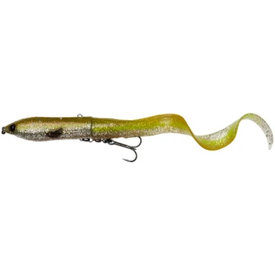 Image of Savage Gear 3D Hard Eel 2+1 17cm 50gr Slow Sinking Green Silver Ayu Jerkbait